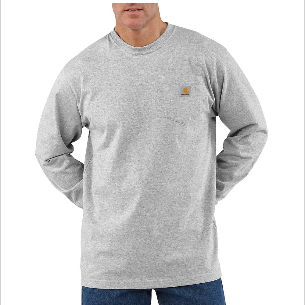 Grey Carharrt long sleeve